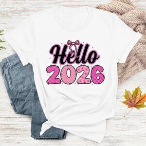 Hello 2026 New Year Shirt, Happy New Year Shirt